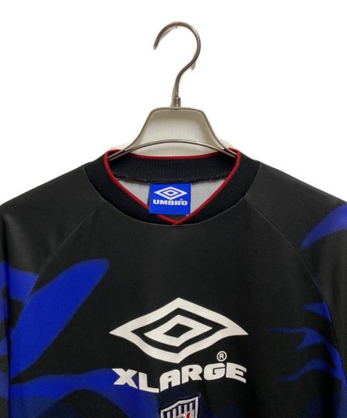 UMBRO（アンブロ）UMBRO (アンブロ) X-LARGE (エクストララージ) L/S SOCCER JERSEY ブラック サイズ:Ｍの古着・服飾アイテム