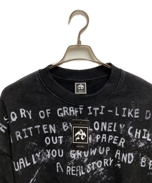 ANTIMID（アンチミッド）ANTIMID (アンチミッド) スウェット ブラック サイズ:サイズ詳細参照 未使用品の古着・服飾アイテム