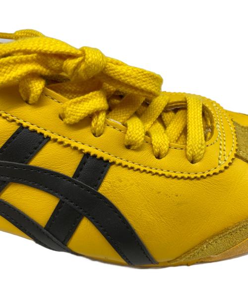 Onitsuka Tiger（オニツカタイガー）Onitsuka Tiger (オニツカタイガー) ローカットスニーカー イエロー サイズ:26cmの古着・服飾アイテム