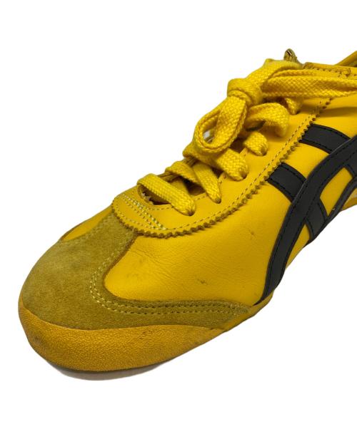Onitsuka Tiger（オニツカタイガー）Onitsuka Tiger (オニツカタイガー) ローカットスニーカー イエロー サイズ:26cmの古着・服飾アイテム