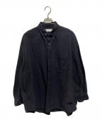 Graphpaperグラフペーパー）の古着「Oxford Oversized B.D.Shirt」｜ネイビー