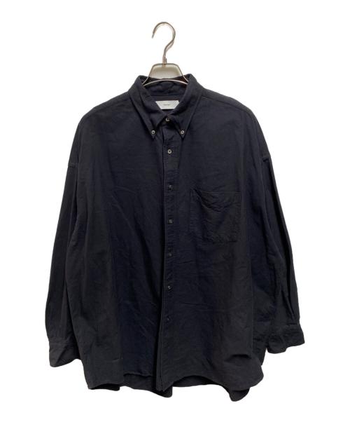 Graphpaper（グラフペーパー）Graphpaper (グラフペーパー) Oxford Oversized B.D.Shirt ネイビー サイズ:Ｓの古着・服飾アイテム
