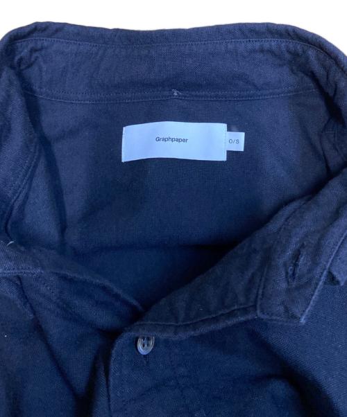 Graphpaper（グラフペーパー）Graphpaper (グラフペーパー) Oxford Oversized B.D.Shirt ネイビー サイズ:Ｓの古着・服飾アイテム