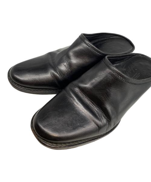 YOHJI YAMAMOTO（ヨウジヤマモト）YOHJI YAMAMOTO (ヨウジヤマモト) ミュール ブラック サイズ:ＸＳの古着・服飾アイテム