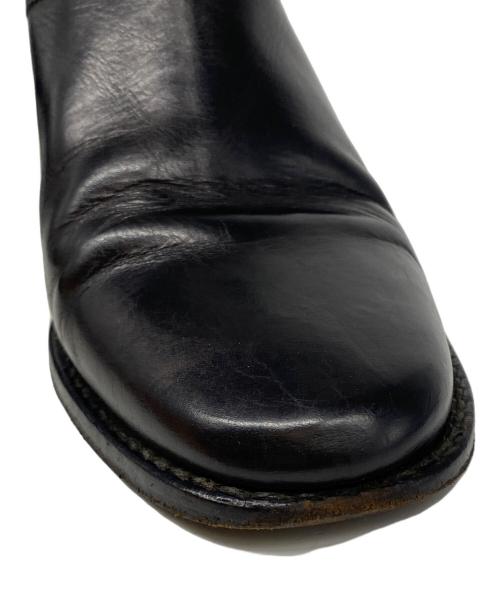 YOHJI YAMAMOTO（ヨウジヤマモト）YOHJI YAMAMOTO (ヨウジヤマモト) ミュール ブラック サイズ:ＸＳの古着・服飾アイテム