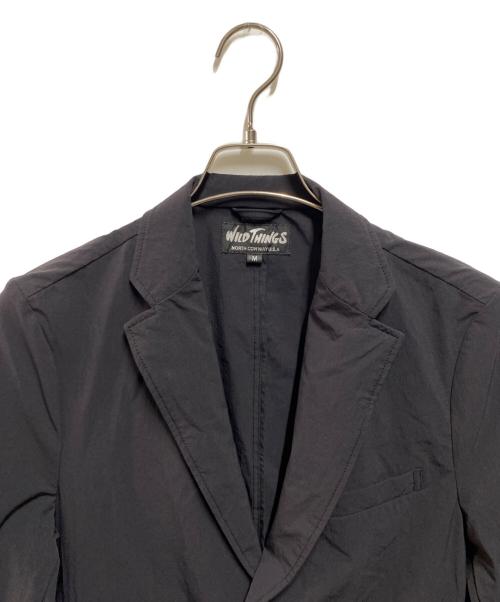 WILD THINGS（ワイルドシングス）WILD THINGS (ワイルドシングス) ストレッチテーラードジャケット ブラック サイズ:Ｍの古着・服飾アイテム