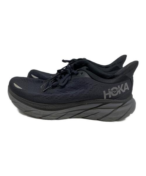 HOKAONEONE（ホカオネオネ）HOKAONEONE (ホカオネオネ) CLIFTON 8 ブラック サイズ:26ｃｍの古着・服飾アイテム