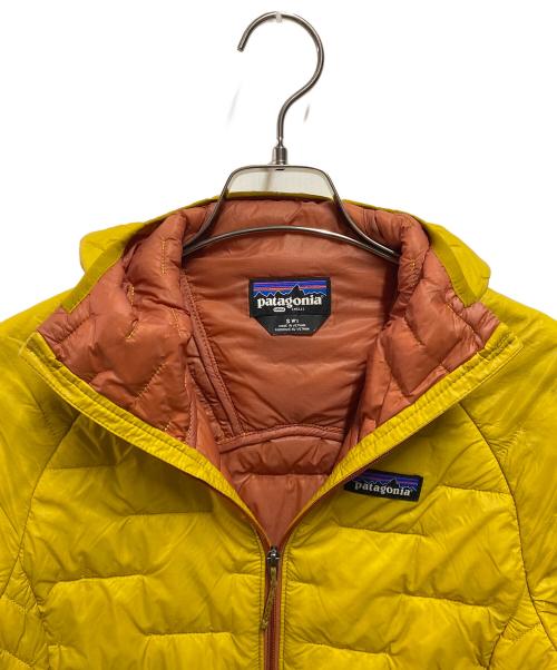 Patagonia（パタゴニア）Patagonia (パタゴニア) マイクロ・パフ・フーディ イエロー サイズ:Ｓの古着・服飾アイテム