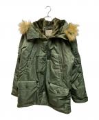 AVIREXアヴィレックス）の古着「N-3B フライトジャケット」｜グリーン