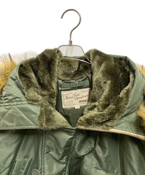 AVIREX（アヴィレックス）AVIREX (アヴィレックス) N-3B フライトジャケット グリーン サイズ:2XLの古着・服飾アイテム