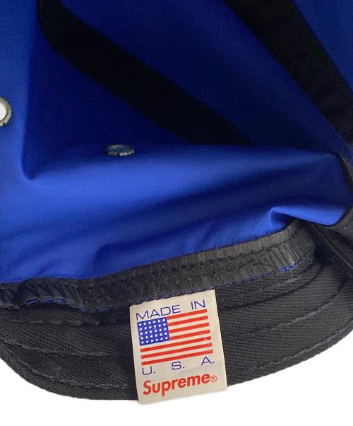 SUPREME（シュプリーム）SUPREME (シュプリーム) Inset Logo Camp Cap ブルーの古着・服飾アイテム