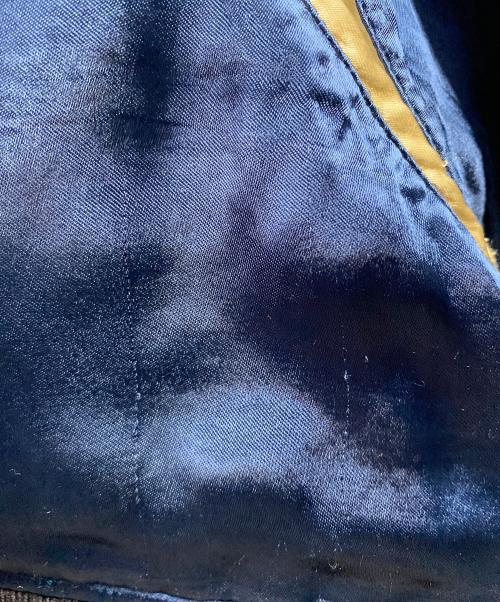 STUDIO D'ARTISAN（ステュディオダルチザン）STUDIO D'ARTISAN (ステュディオダルチザン) 45thサテンスカジャン ブルー サイズ:44の古着・服飾アイテム