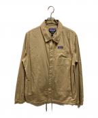 Patagoniaパタゴニア）の古着「ライトウェイト オールウェア ヘンプ コーチズ ジャケット」｜ベージュ