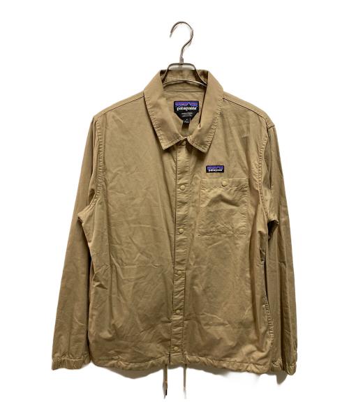 Patagonia（パタゴニア）Patagonia (パタゴニア) ライトウェイト オールウェア ヘンプ コーチズ ジャケット ベージュ サイズ:Mの古着・服飾アイテム