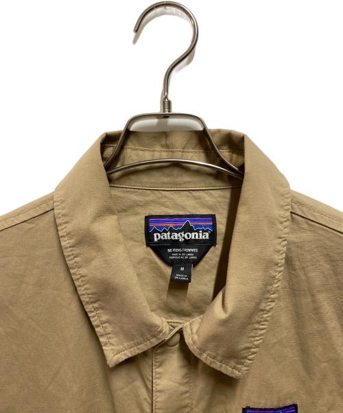 Patagonia（パタゴニア）Patagonia (パタゴニア) ライトウェイト オールウェア ヘンプ コーチズ ジャケット ベージュ サイズ:Mの古着・服飾アイテム