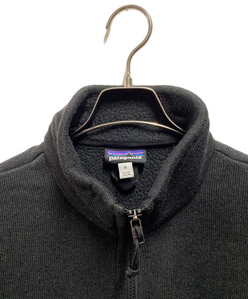 Patagonia（パタゴニア）Patagonia (パタゴニア) ベター・セーター・オーバーサイズ・コート ブラック サイズ:Mの古着・服飾アイテム