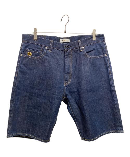 A BATHING APE（ア ベイシング エイプ）A BATHING APE (ア ベイシング エイプ) 刺繍デニムショーツ インディゴ サイズ:XLの古着・服飾アイテム