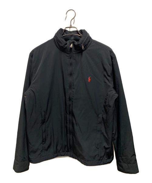 POLO RALPH LAUREN（ポロ・ラルフローレン）POLO RALPH LAUREN (ポロ・ラルフローレン) スイングトップ ブラック サイズ:Mの古着・服飾アイテム