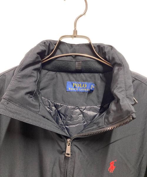 POLO RALPH LAUREN（ポロ・ラルフローレン）POLO RALPH LAUREN (ポロ・ラルフローレン) スイングトップ ブラック サイズ:Mの古着・服飾アイテム