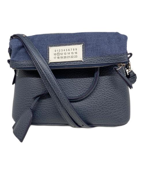 Maison Margiela（メゾンマルジェラ）Maison Margiela (メゾンマルジェラ) 5AC CLASSIQUE MINI ネイビーの古着・服飾アイテム