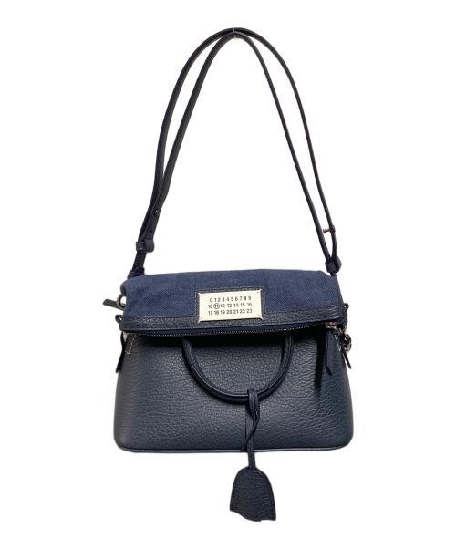 Maison Margiela（メゾンマルジェラ）Maison Margiela (メゾンマルジェラ) 5AC CLASSIQUE MINI ネイビーの古着・服飾アイテム