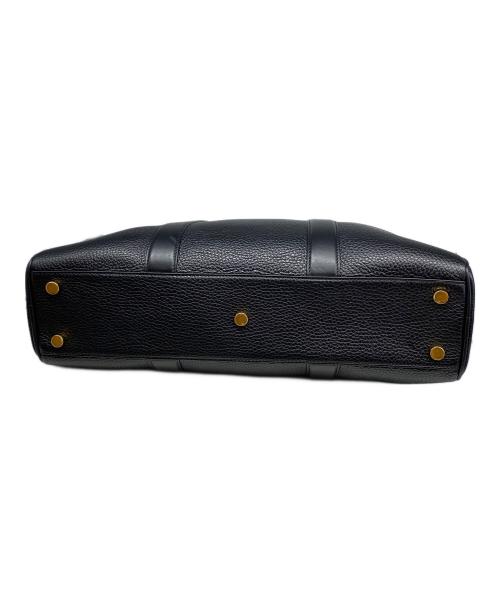 TOM FORD（トムフォード）TOM FORD (トムフォード) ビッグジップレザーブリーフバッグ ブラックの古着・服飾アイテム