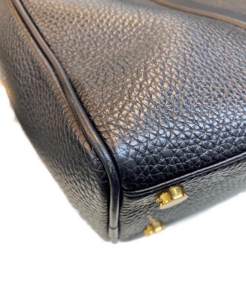 TOM FORD（トムフォード）TOM FORD (トムフォード) ビッグジップレザーブリーフバッグ ブラックの古着・服飾アイテム