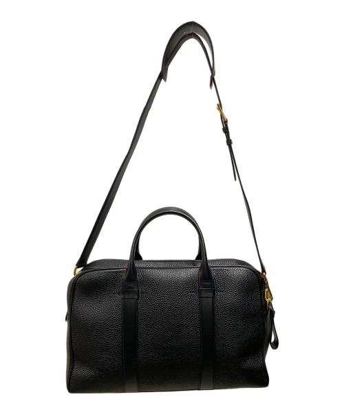 TOM FORD（トムフォード）TOM FORD (トムフォード) ビッグジップレザーブリーフバッグ ブラックの古着・服飾アイテム
