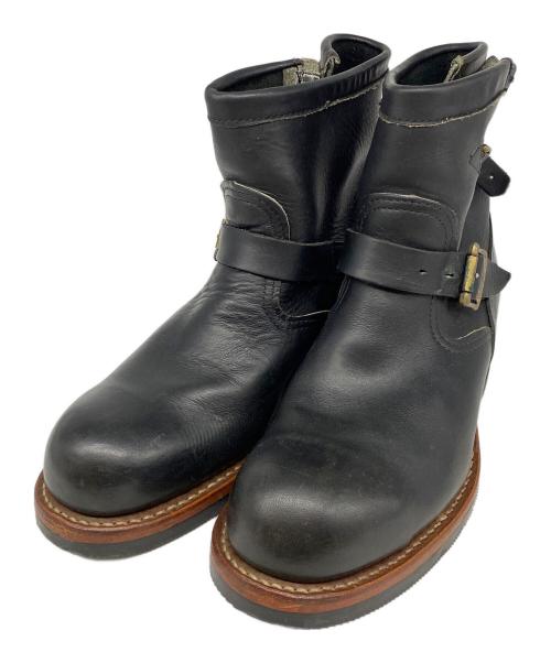 CHIPPEWA（チペワ）CHIPPEWA (チペワ) 7inch エンジニア BOOTS ブラック サイズ:7Eの古着・服飾アイテム