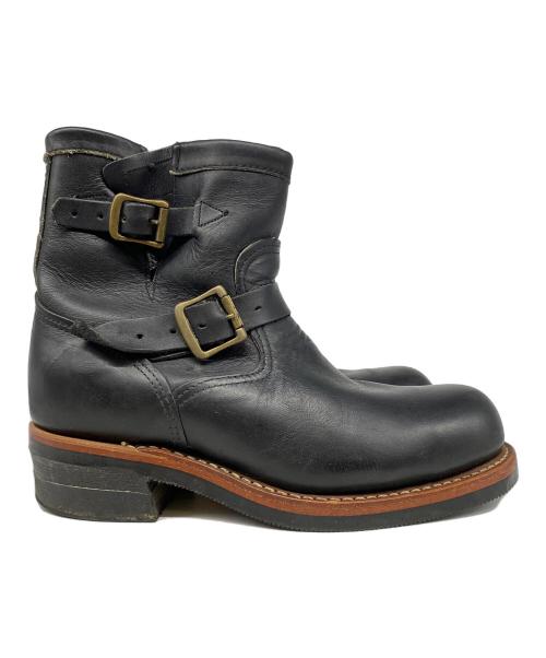 CHIPPEWA（チペワ）CHIPPEWA (チペワ) 7inch エンジニア BOOTS ブラック サイズ:7Eの古着・服飾アイテム