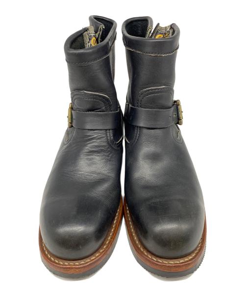 CHIPPEWA（チペワ）CHIPPEWA (チペワ) 7inch エンジニア BOOTS ブラック サイズ:7Eの古着・服飾アイテム