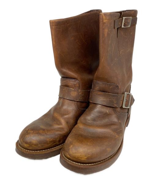 RED WING（レッドウィング）RED WING (レッドウィング) エンジニアブーツ ブラウン サイズ:25.5ｃｍの古着・服飾アイテム