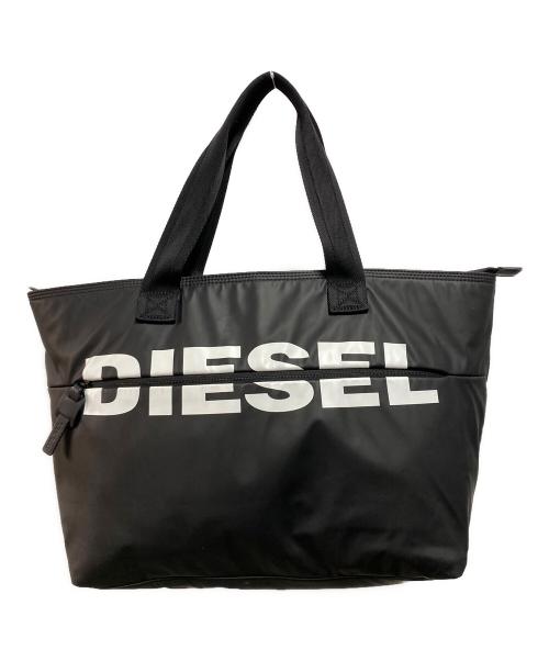 DIESEL（ディーゼル）DIESEL (ディーゼル) ビッグロゴバッグ ブラックの古着・服飾アイテム