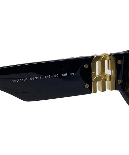 MIU MIU（ミュウミュウ）MIU MIU (ミュウミュウ) グリンプス サングラス ブラック サイズ:54□21の古着・服飾アイテム