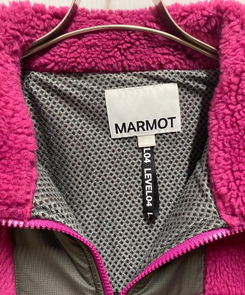 Marmot Capital（マーモット キャピタル）Marmot Capital (マーモット キャピタル) 別注 BOA FLEECE JACKET ショッキングピンク サイズ:Sの古着・服飾アイテム