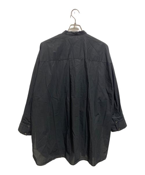ENFOLD（エンフォルド）ENFOLD (エンフォルド) 25SS SUMMER LOOSE SHIRT ブラック サイズ:38 未使用品の古着・服飾アイテム