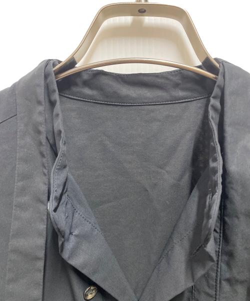 ENFOLD（エンフォルド）ENFOLD (エンフォルド) 25SS SUMMER LOOSE SHIRT ブラック サイズ:38 未使用品の古着・服飾アイテム