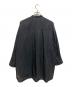 ENFOLD (エンフォルド) 25SS SUMMER LOOSE SHIRT ブラック サイズ:38 未使用品：18000円