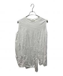 ENFOLD（エンフォルド）の古着「25SS BIAS-SLIT TANK-TOP」｜ホワイト