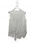 ENFOLD (エンフォルド) 25SS BIAS-SLIT TANK-TOP ホワイト サイズ:38：8000円