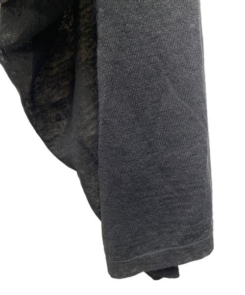 LE PHIL（ル フィル）LE PHIL (ル フィル) シアーリネンクロップドカーデ ブラック サイズ:FREE 未使用品の古着・服飾アイテム