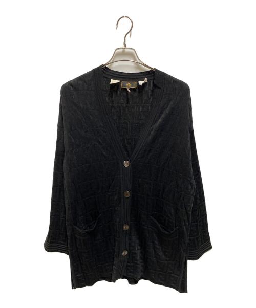 FENDI（フェンディ）FENDI (フェンディ) カーディガン ブラック サイズ:38の古着・服飾アイテム