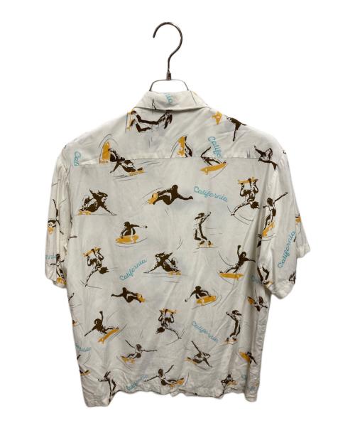 STANDARD CALIFORNIA（スタンダードカリフォルニア）STANDARD CALIFORNIA (スタンダードカリフォルニア) アロハシャツ ベージュ サイズ:Ｍの古着・服飾アイテム
