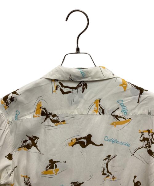 STANDARD CALIFORNIA（スタンダードカリフォルニア）STANDARD CALIFORNIA (スタンダードカリフォルニア) アロハシャツ ベージュ サイズ:Ｍの古着・服飾アイテム
