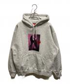 SUPREME×KATE MOSSシュプリーム×ケイト モス）の古着「Kate Moss Hooded Sweatshirt」｜グレー