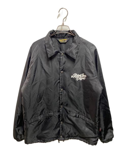 BLUCO WORK GARMENT（ブルコ ワーク ガーメント）BLUCO WORK GARMENT (ブルコ ワーク ガーメント) ボアコーチジャケット ブラック サイズ:Ｍの古着・服飾アイテム