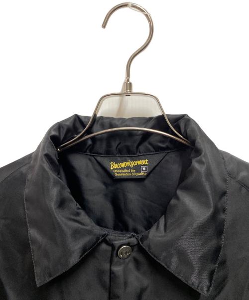 BLUCO WORK GARMENT（ブルコ ワーク ガーメント）BLUCO WORK GARMENT (ブルコ ワーク ガーメント) ボアコーチジャケット ブラック サイズ:Ｍの古着・服飾アイテム