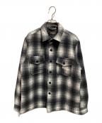 DEUS EX MACHINAデウス エクス マキナ）の古着「MARCUS CHECK SHIRT」｜ブラック