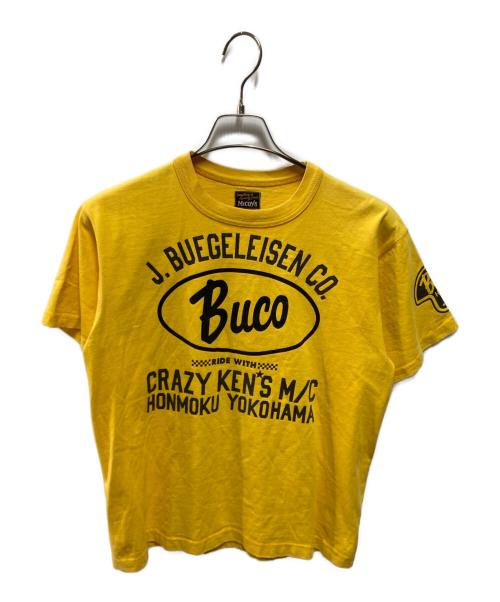 THE REAL McCOY'S（ザ・リアルマッコイズ）THE REAL McCOY'S (ザ・リアルマッコイズ) Tシャツ イエロー サイズ:36の古着・服飾アイテム