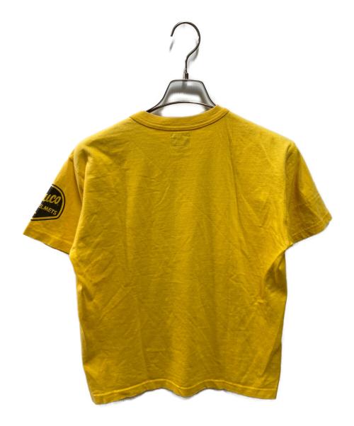 THE REAL McCOY'S（ザ・リアルマッコイズ）THE REAL McCOY'S (ザ・リアルマッコイズ) Tシャツ イエロー サイズ:36の古着・服飾アイテム